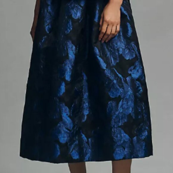 Anthropologie Sleeveless Open-Back Midi Dress - Picture 2 of 5